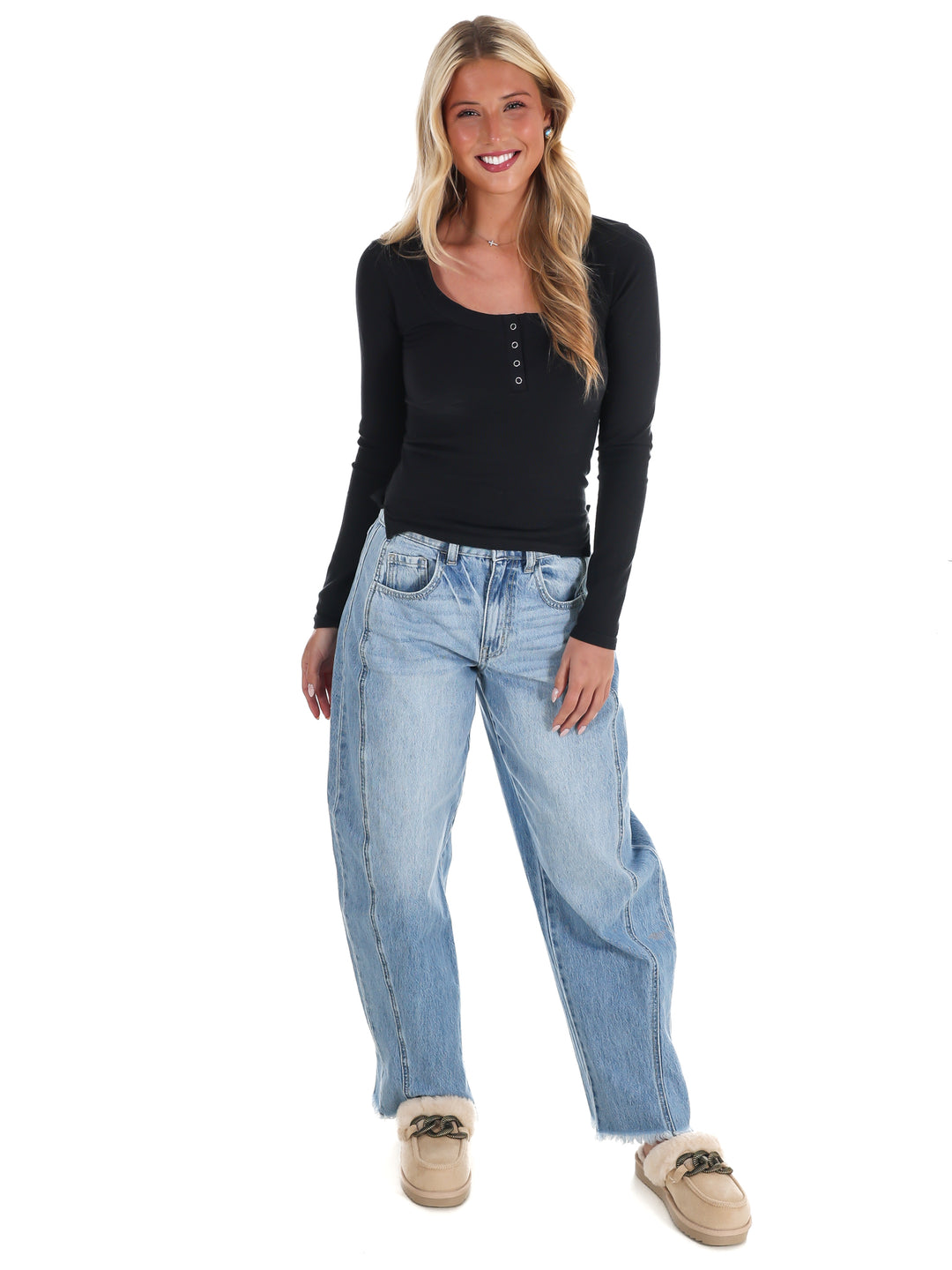 Free People Wide Awake Layering Top