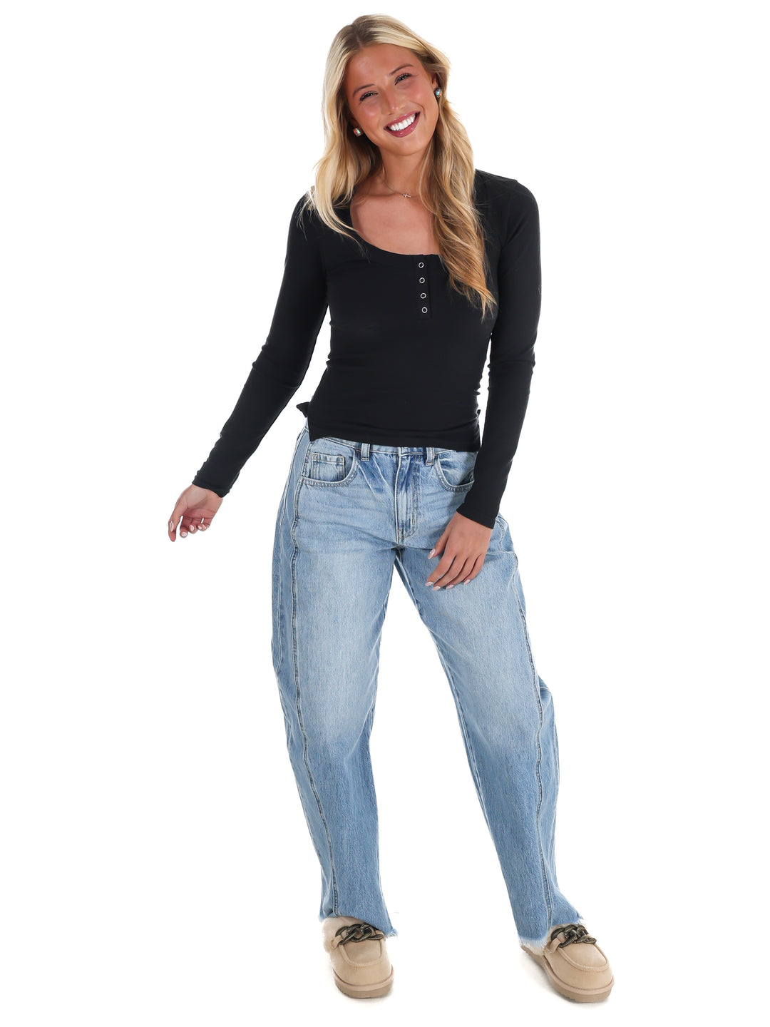 Free People Wide Awake Layering Top