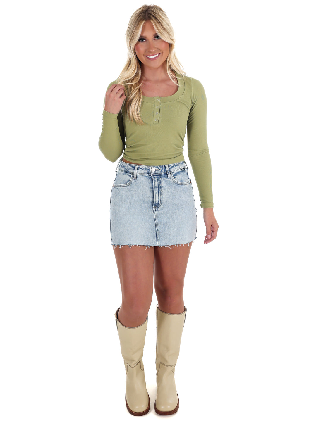 Free People Wide Awake Layering Top