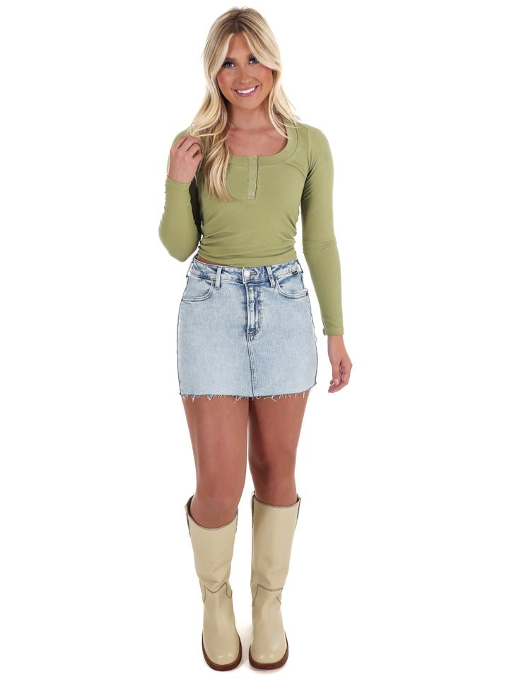 Free People Wide Awake Layering Top