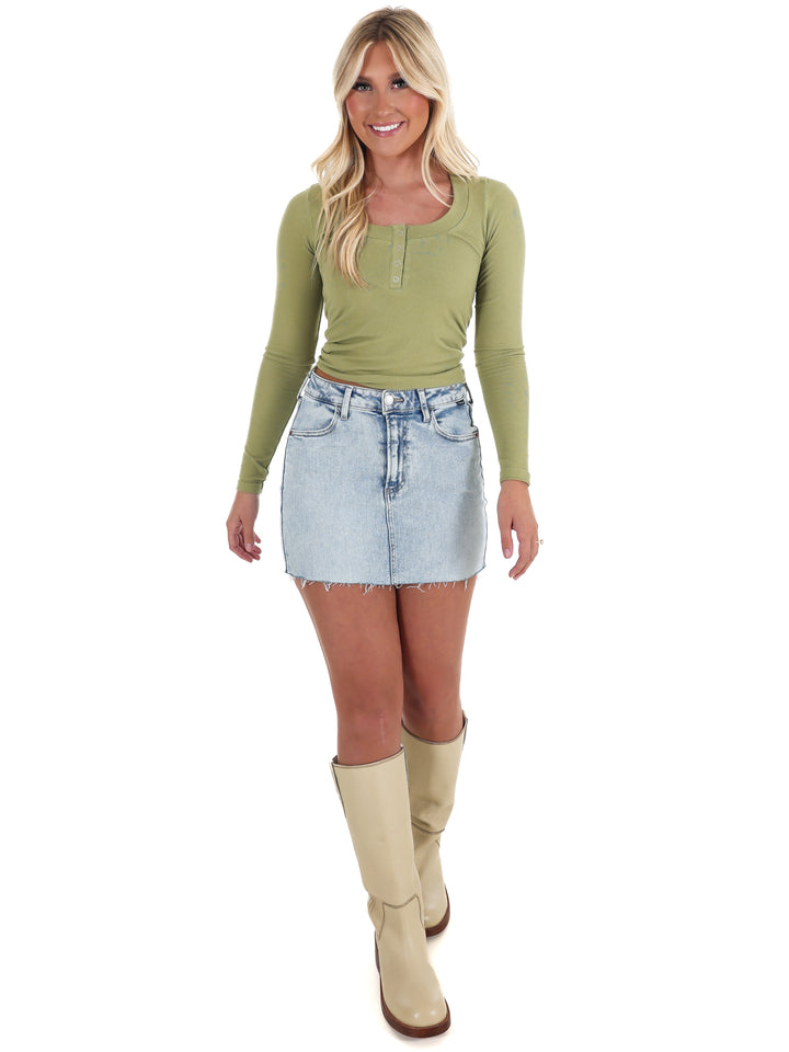 Free People Wide Awake Layering Top