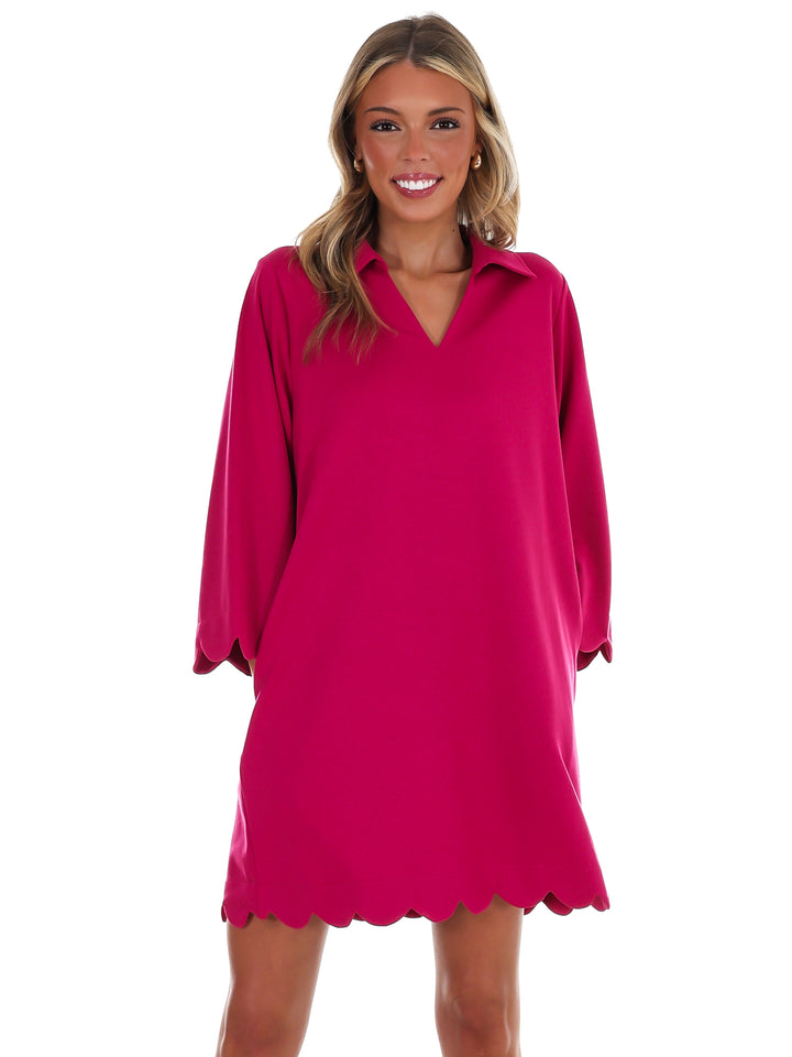 Simply Styled Scallop Mini Dress