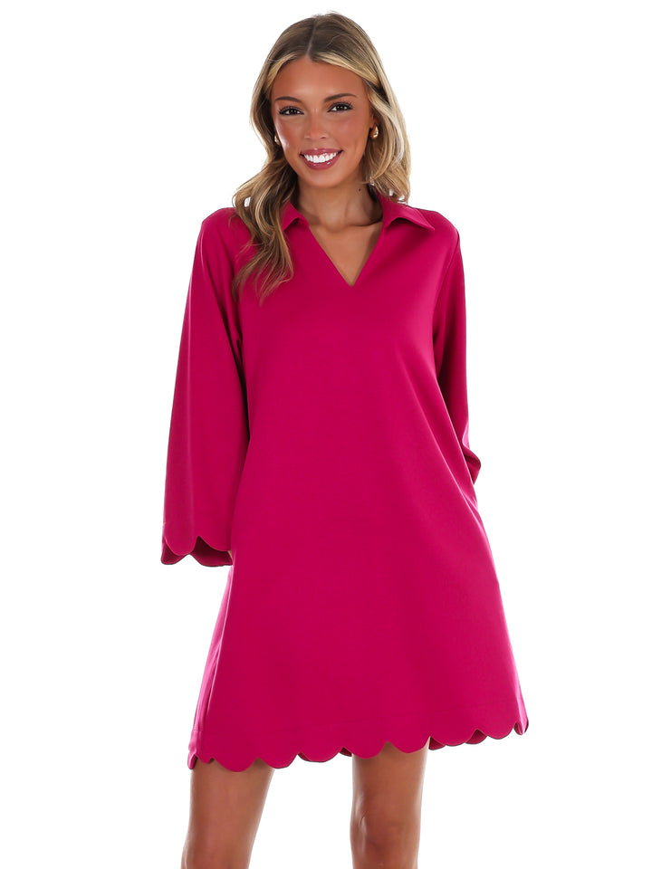 Simply Styled Scallop Mini Dress