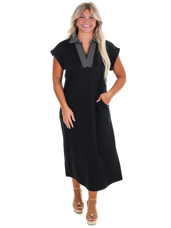Last Minute Plans Midi Dress