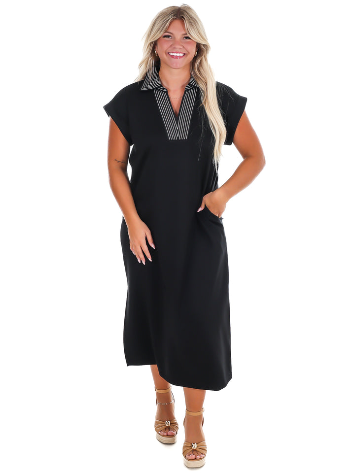 Last Minute Plans Midi Dress