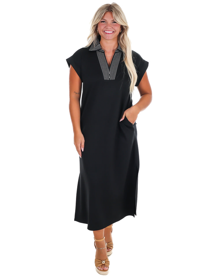 Last Minute Plans Midi Dress
