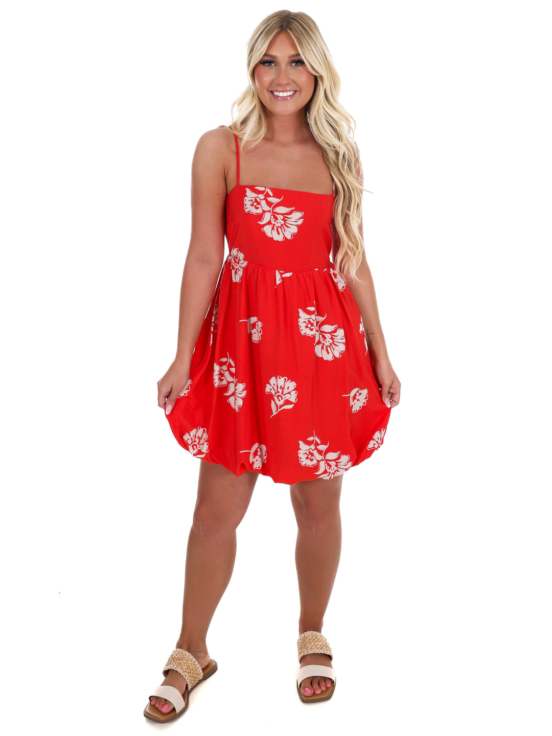 Weekend Getaway Floral Mini Dress