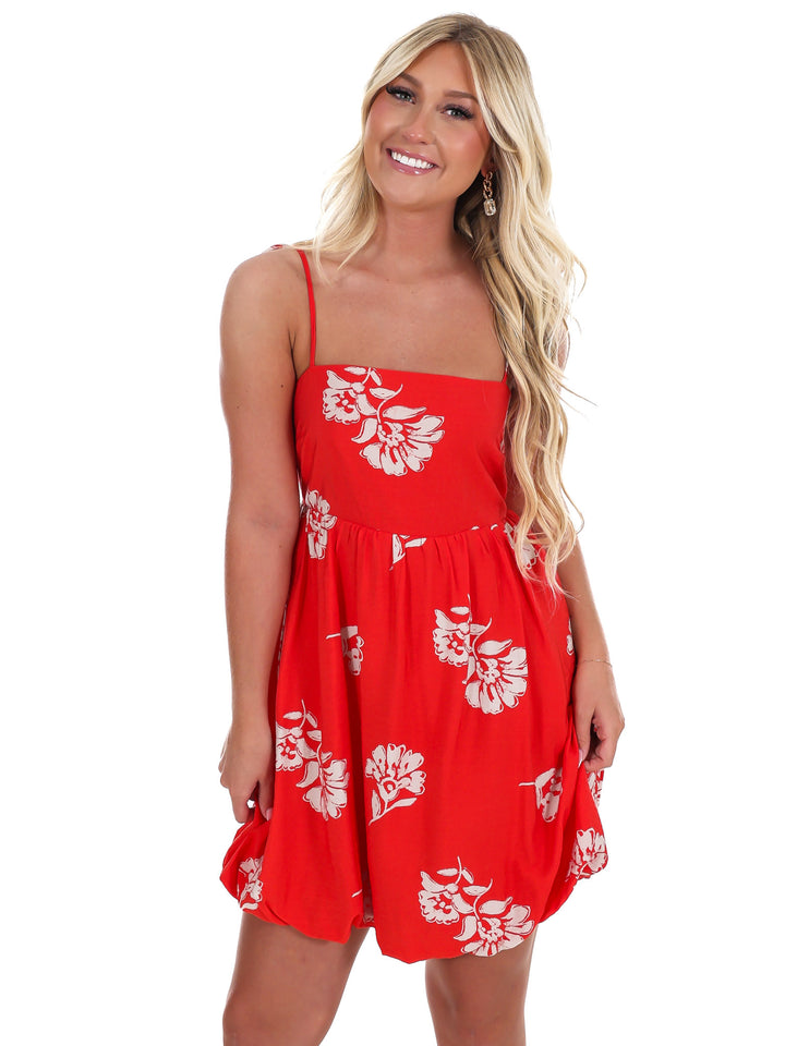 Weekend Getaway Floral Mini Dress