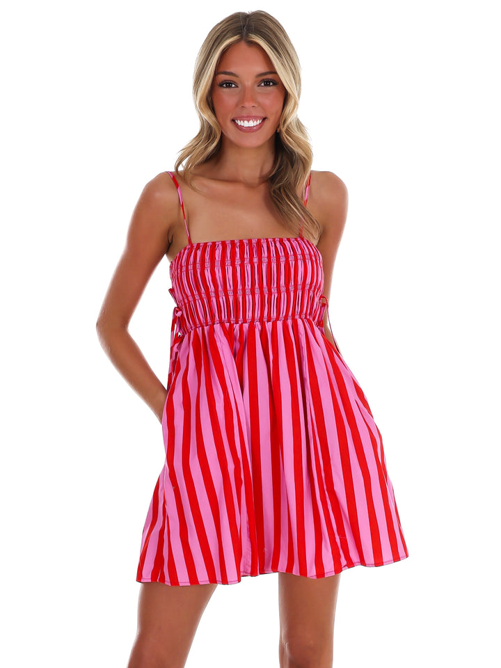 Endless Summer Stripe Mini Dress