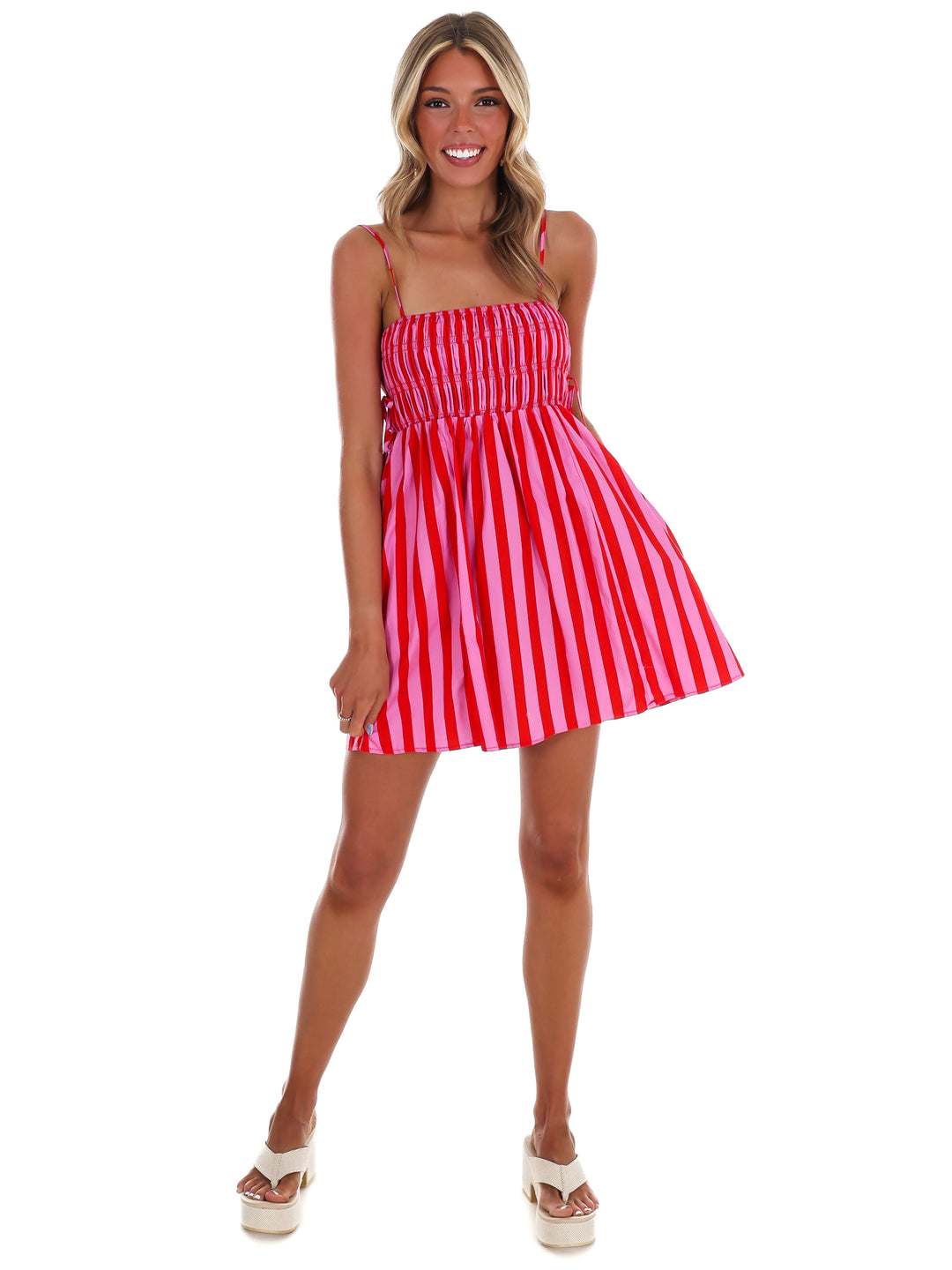 Endless Summer Stripe Mini Dress