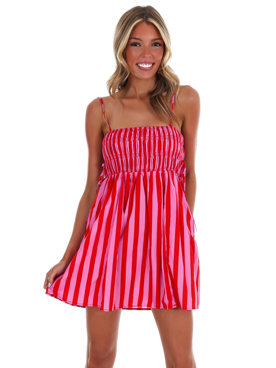 Endless Summer Stripe Mini Dress