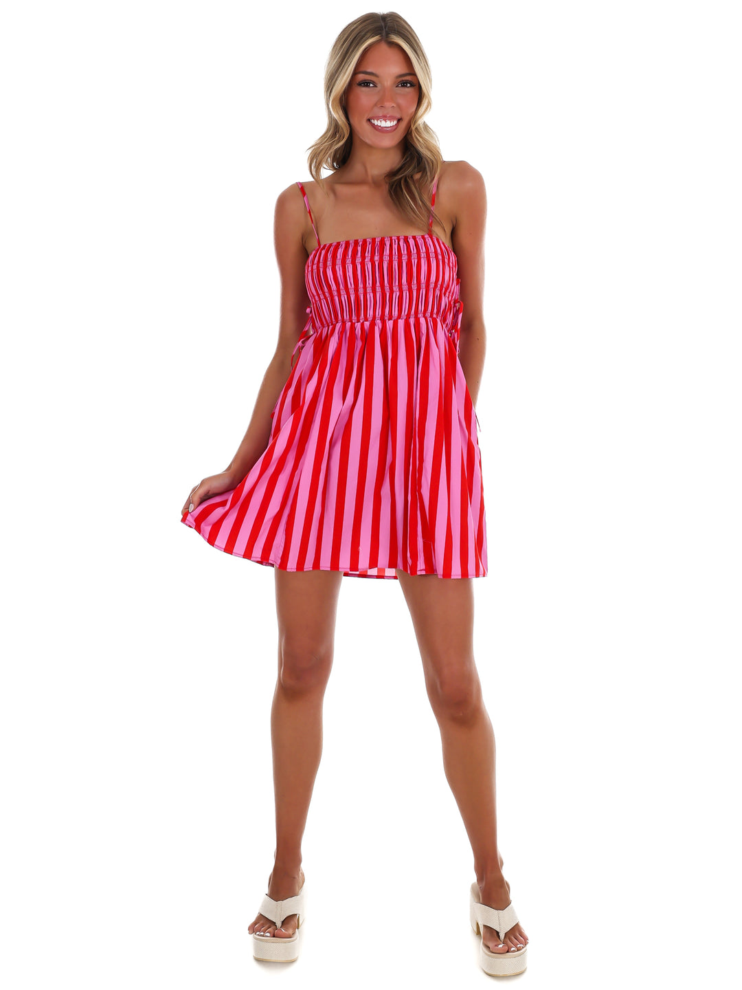 Endless Summer Stripe Mini Dress