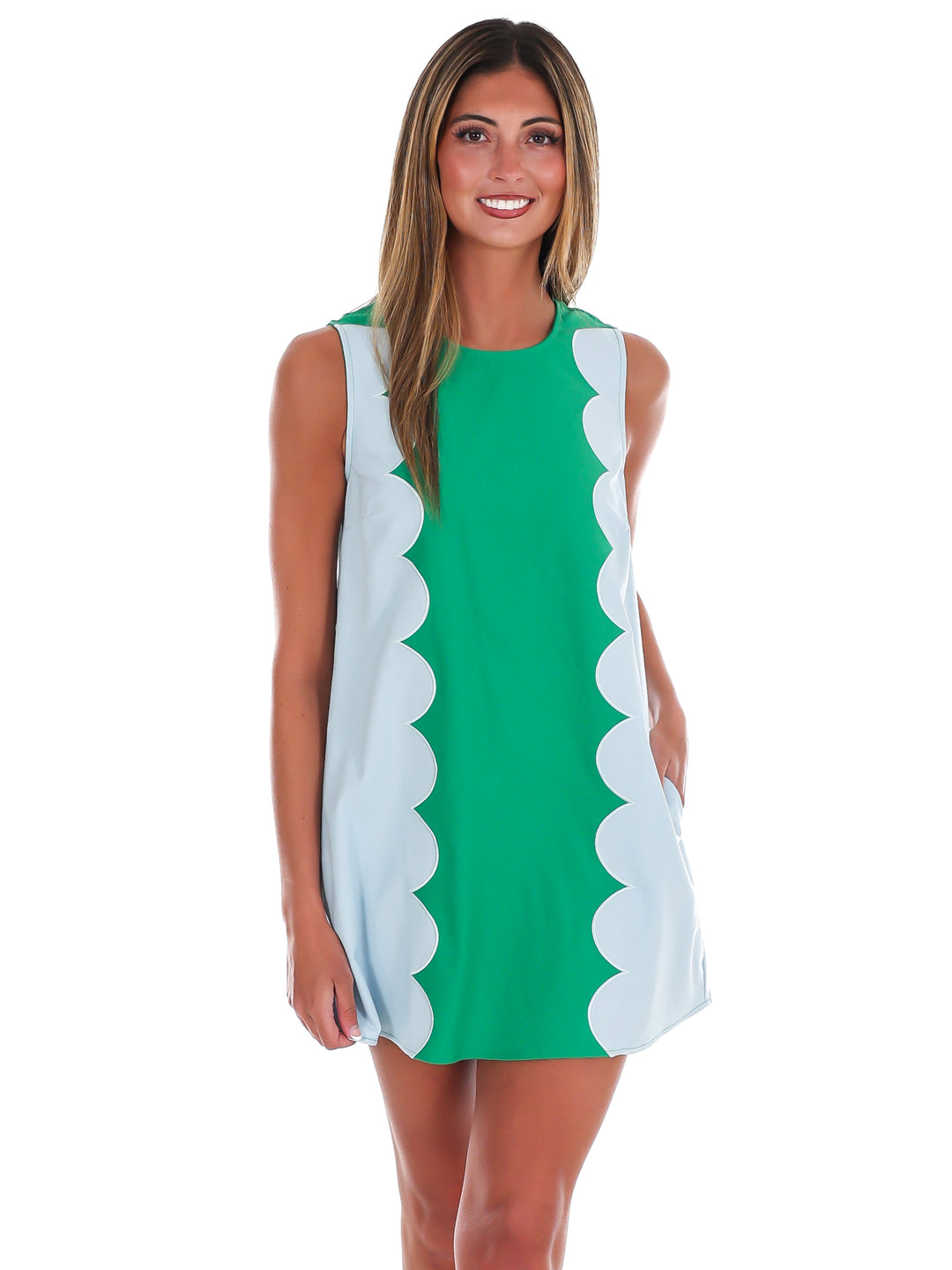 Scalloped Sweetie Mini Dress