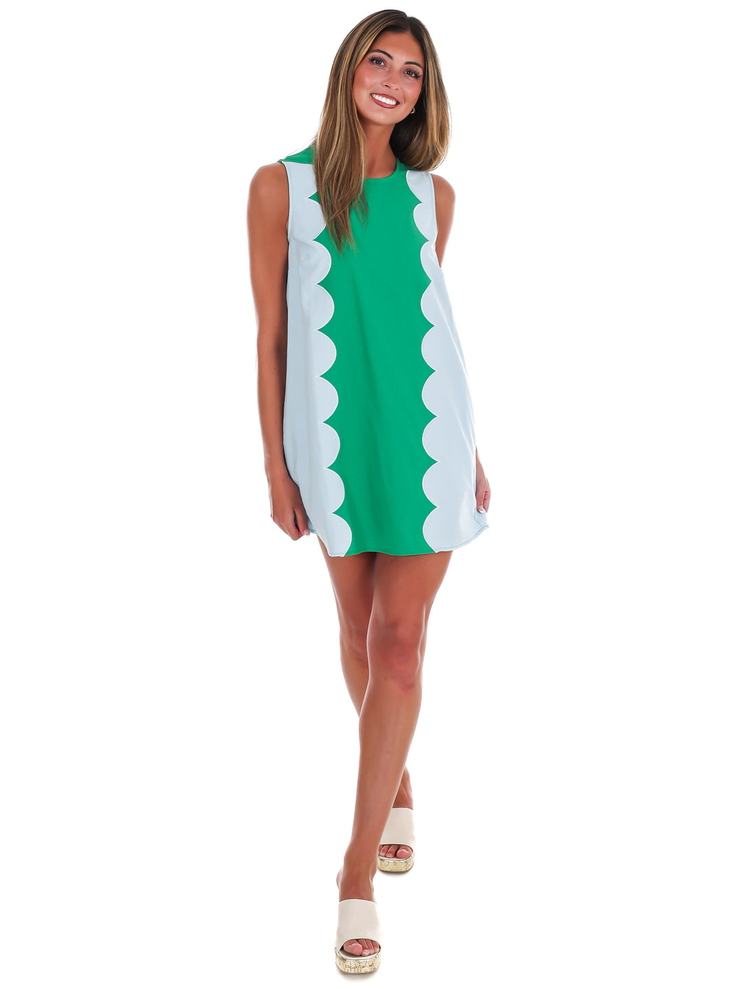 Scalloped Sweetie Mini Dress