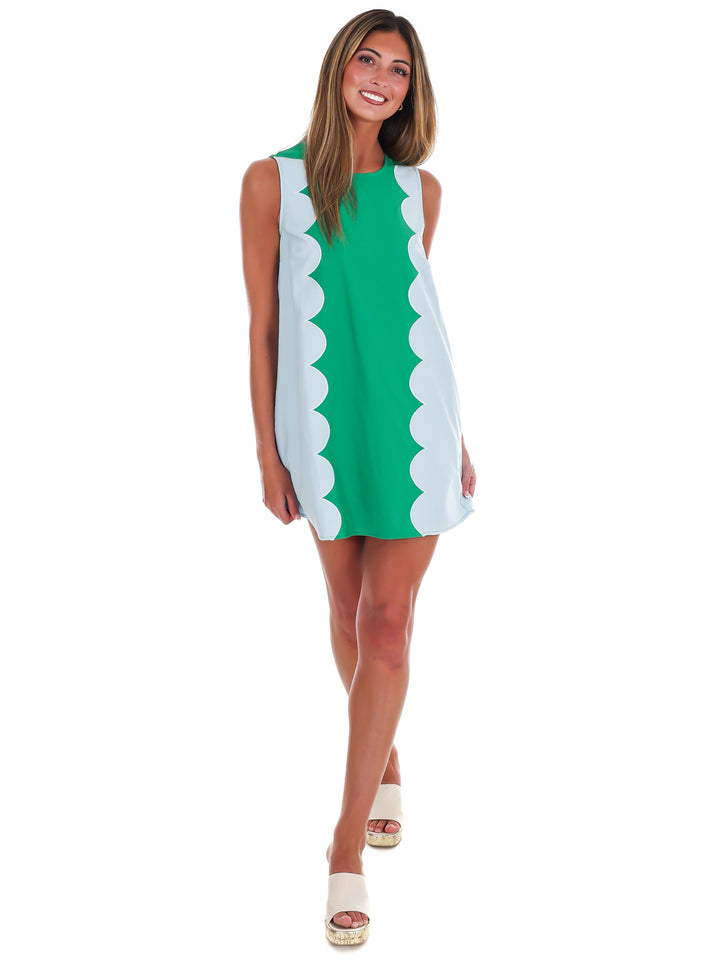 Scalloped Sweetie Mini Dress