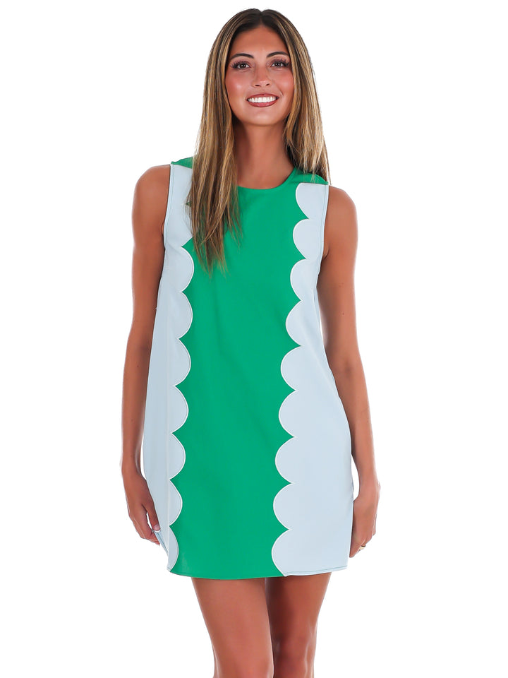 Scalloped Sweetie Mini Dress