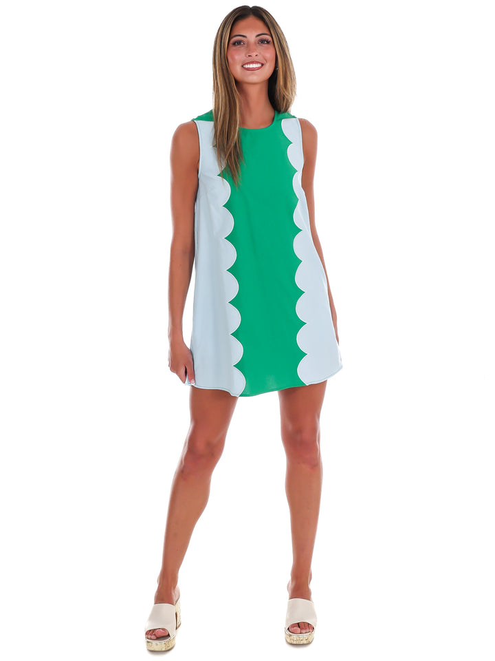 Scalloped Sweetie Mini Dress