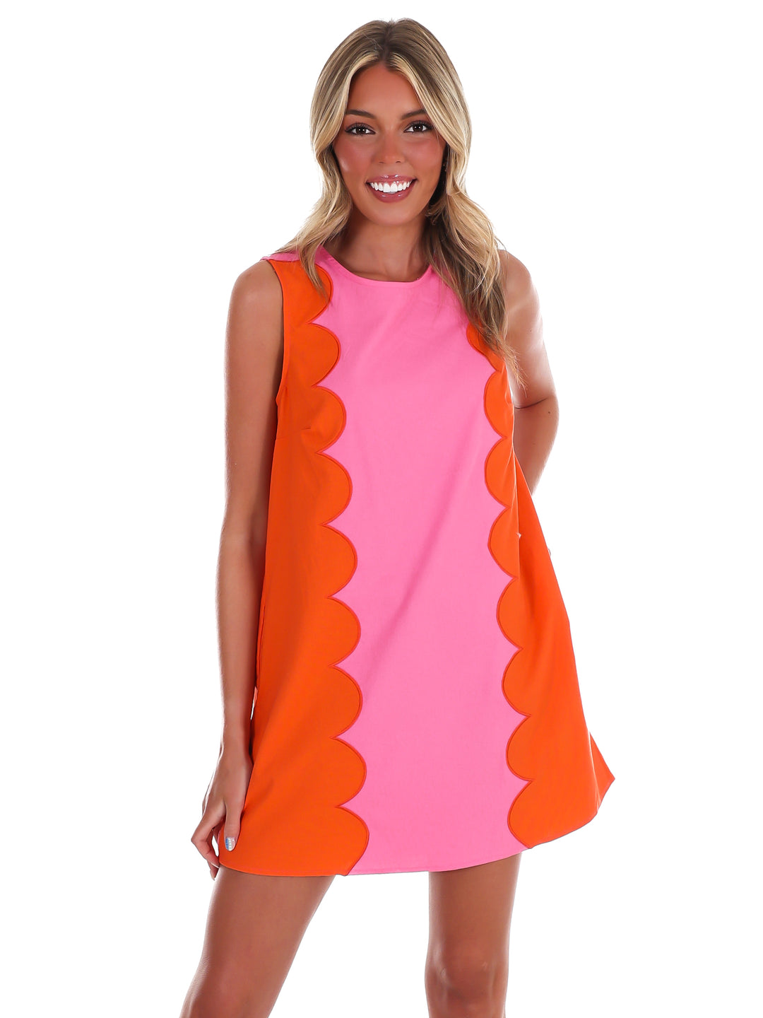 Scalloped Sweetie Mini Dress