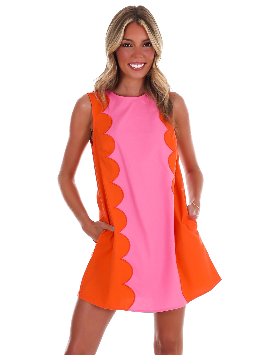 Scalloped Sweetie Mini Dress