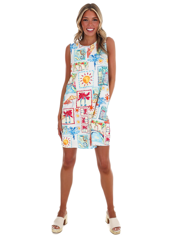 Tropical Getaway Mini Dress