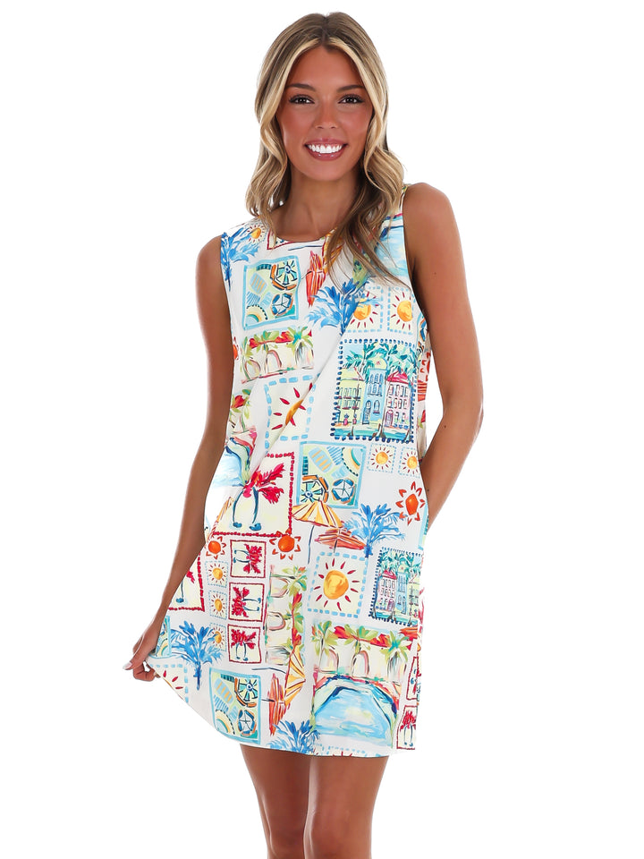 Tropical Getaway Mini Dress