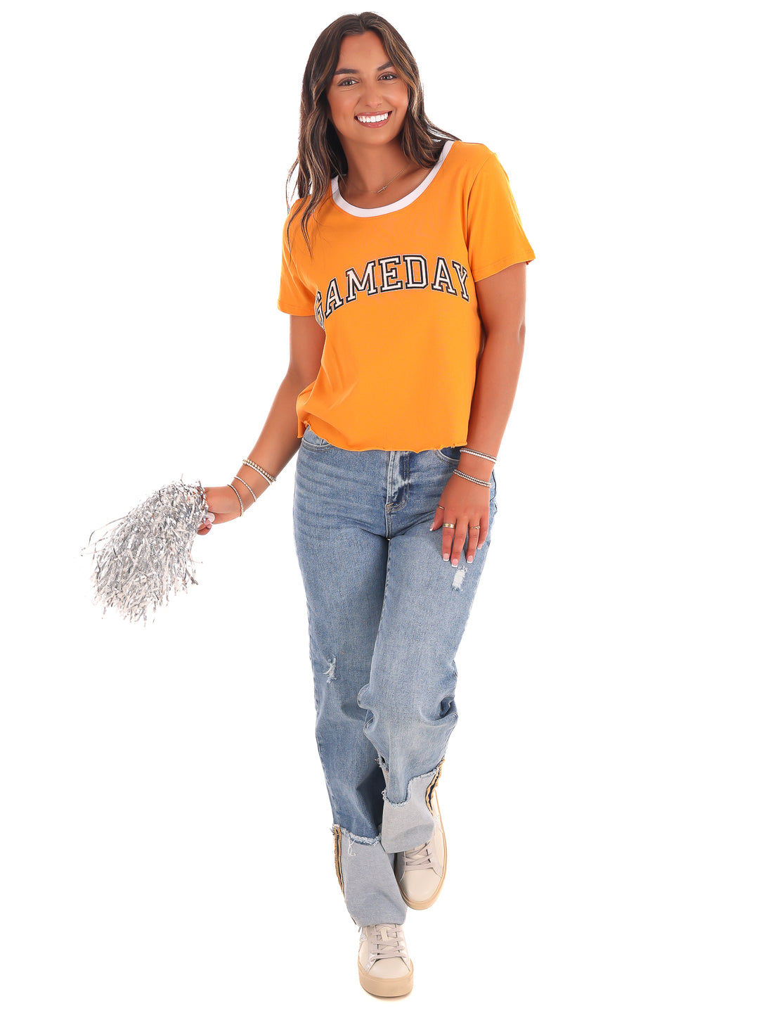 Gameday Tennessee Crop Tee