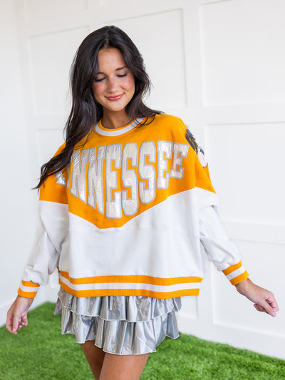 Two Toned Holographic Tennessee Sweatshirt