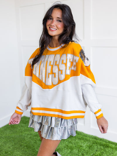 Two Toned Holographic Tennessee Sweatshirt