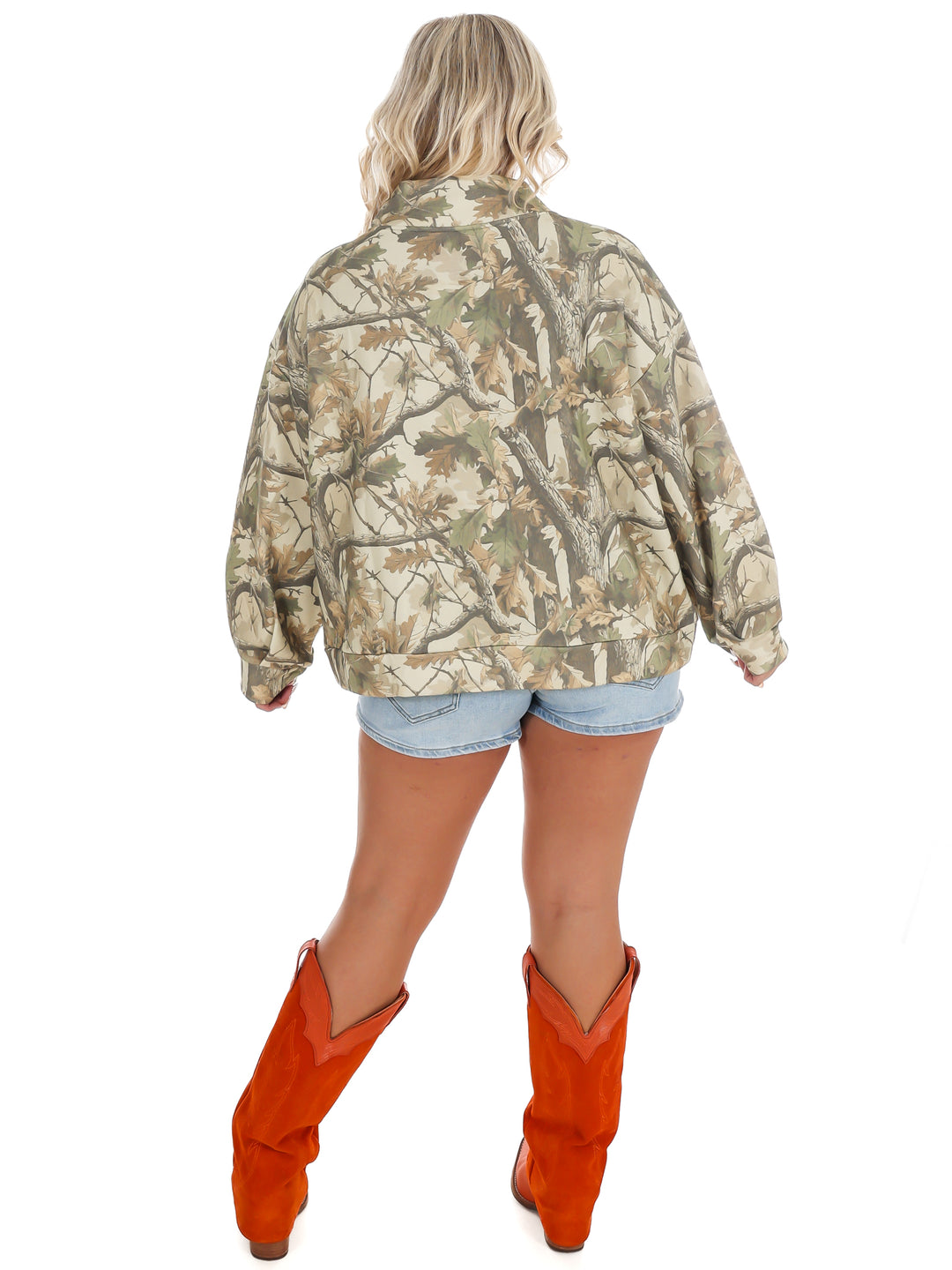 Tennessee Mockneck Camo Sweatshirt