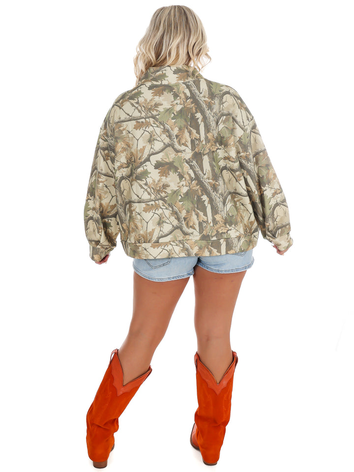 Tennessee Mockneck Camo Sweatshirt