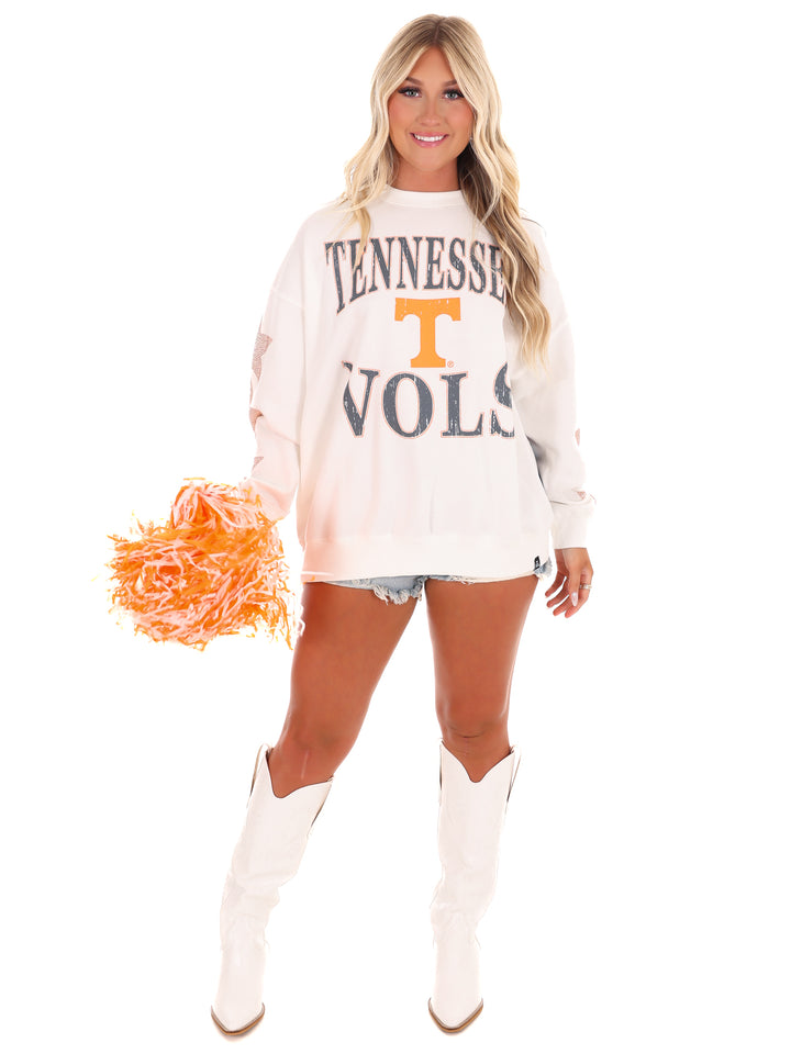 Tennessee Wynn Star Sleeve Crew