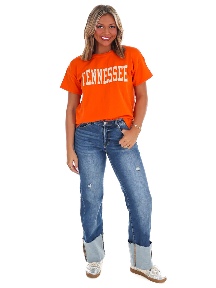 Short Sleeve Tennessee Sweater
