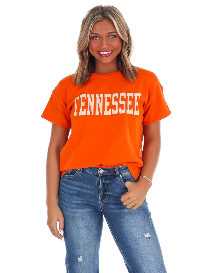 Short Sleeve Tennessee Sweater