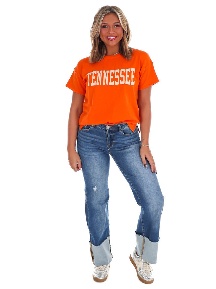 Short Sleeve Tennessee Sweater