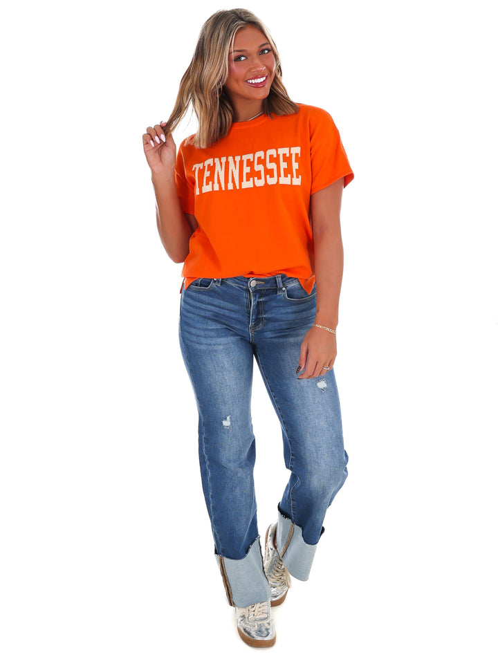 Short Sleeve Tennessee Sweater