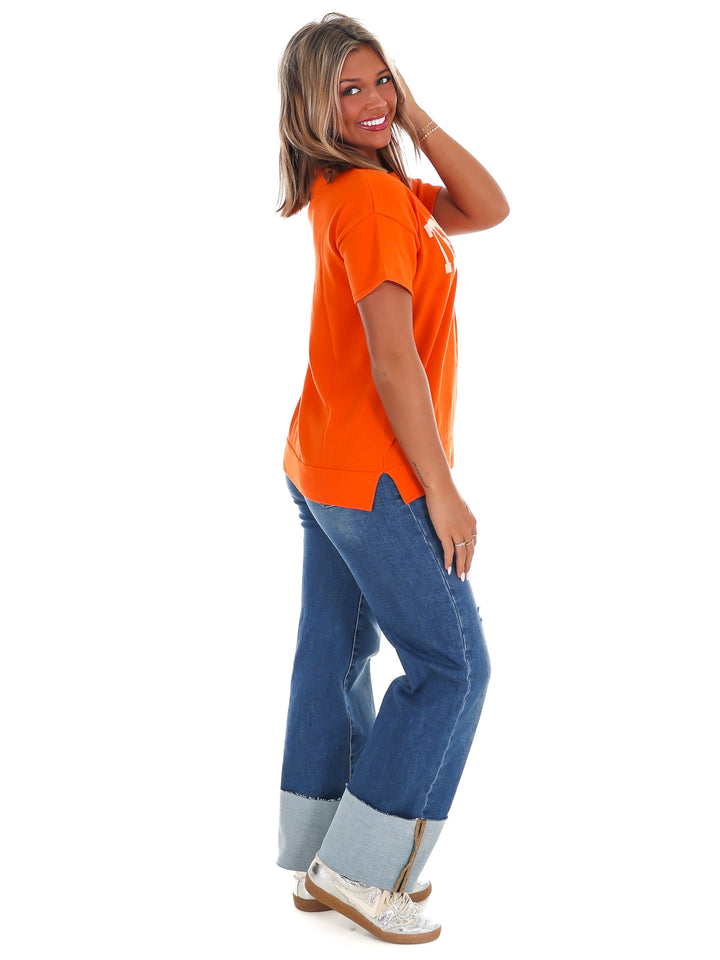 Short Sleeve Tennessee Sweater