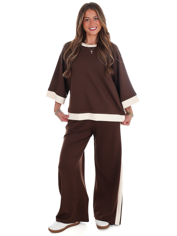 Sweet September Colorblock Two Piece Set