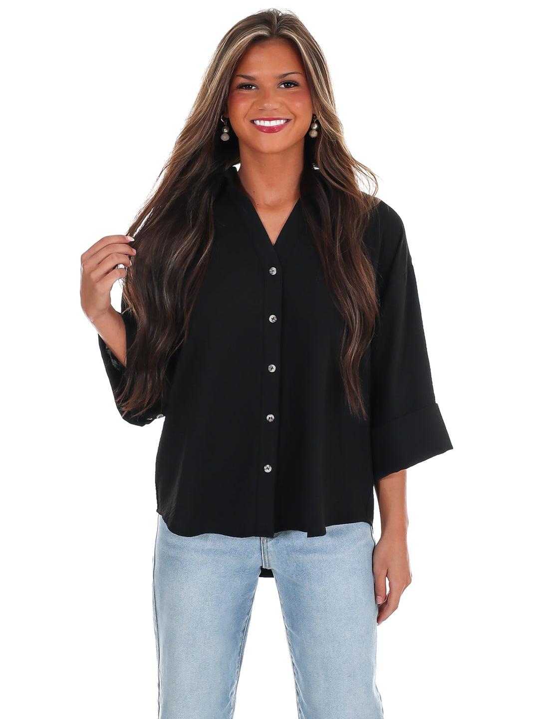 Story of My Life Button Down Top