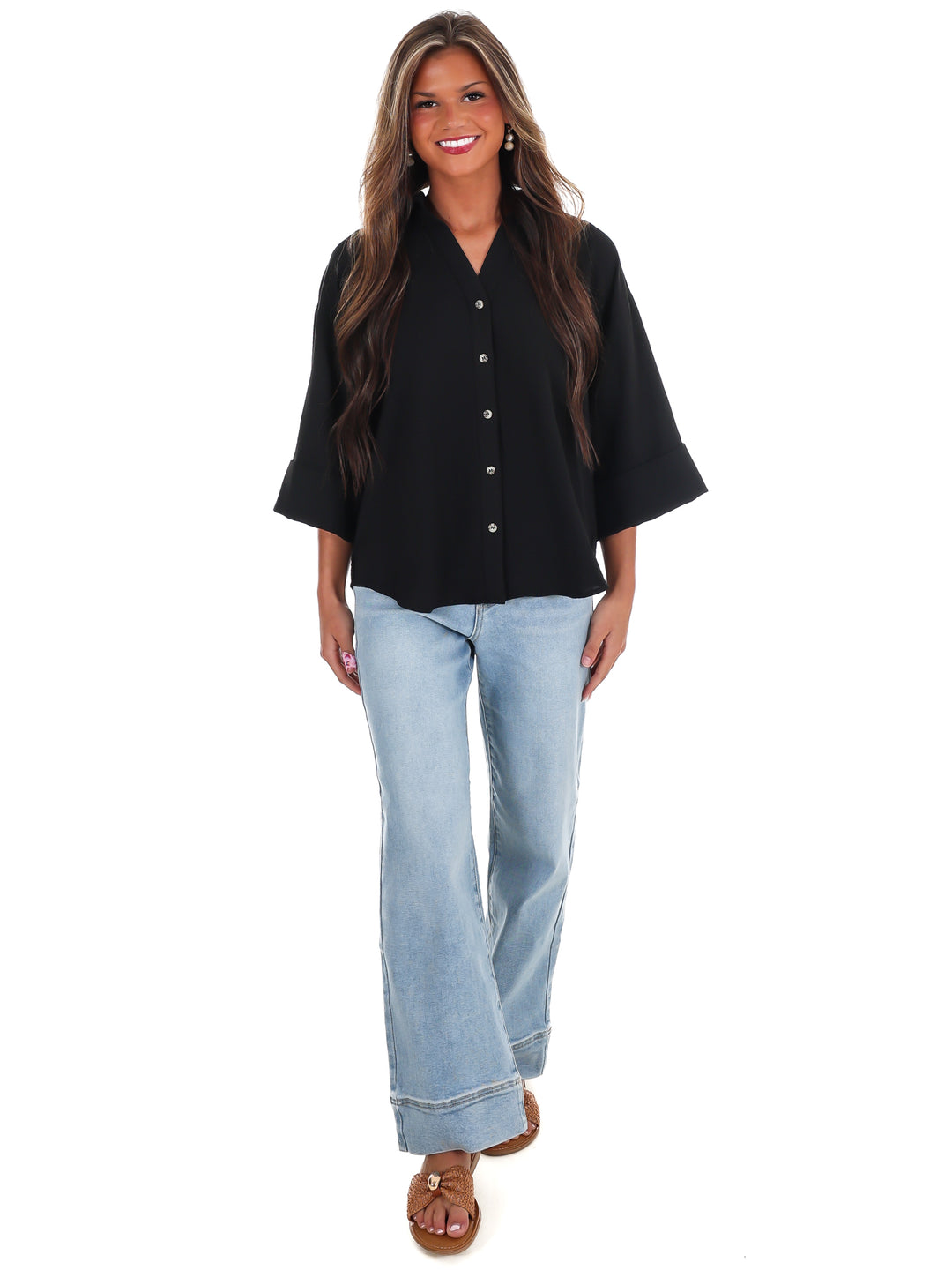 Story of My Life Button Down Top
