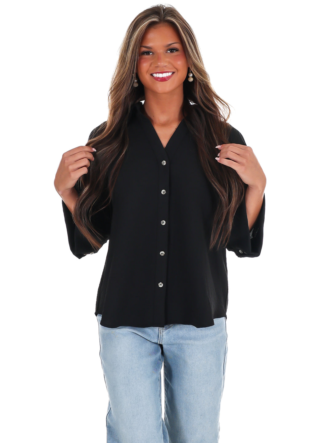 Story of My Life Button Down Top