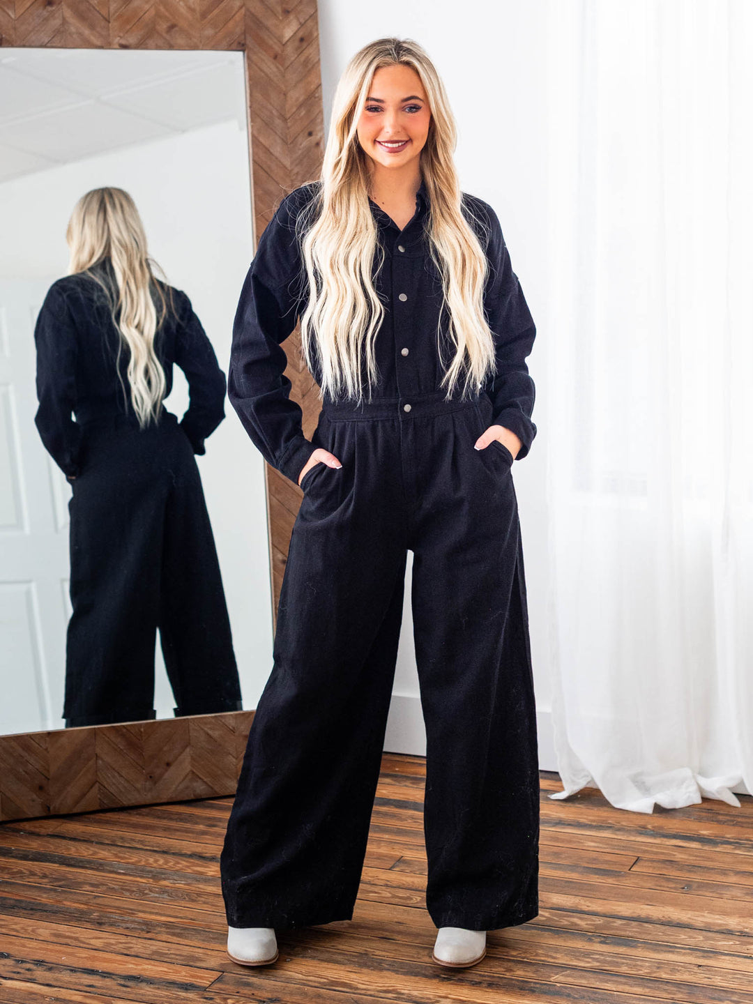 Mine All Mine Denim Twill Jumpsuit