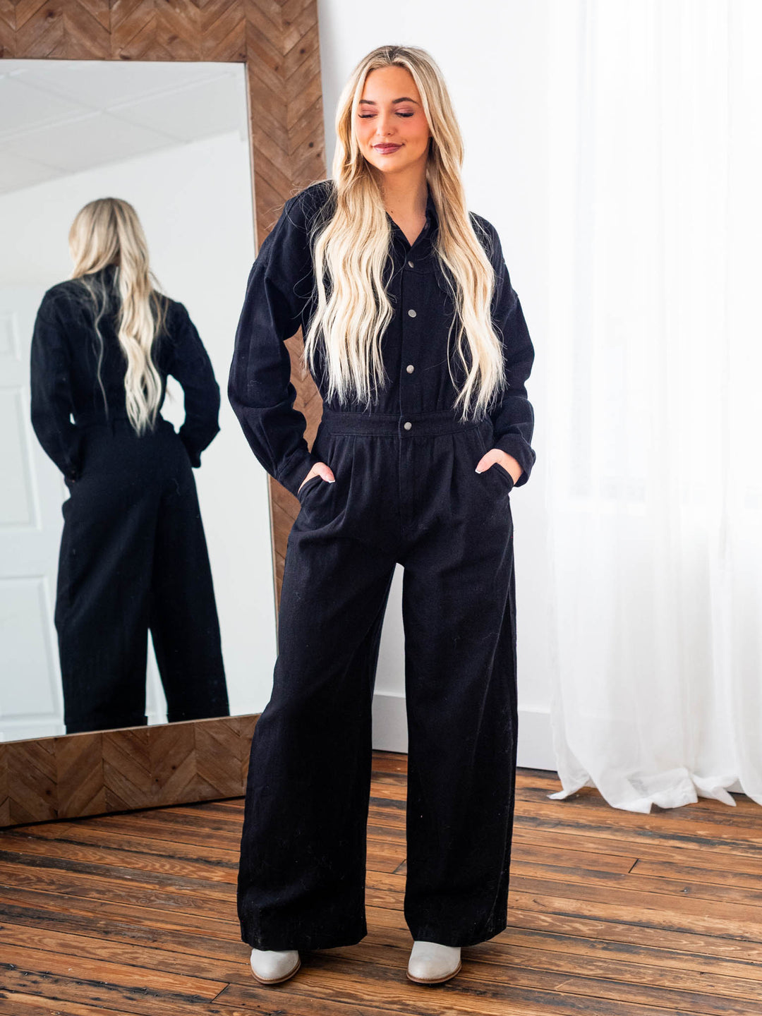 Mine All Mine Denim Twill Jumpsuit