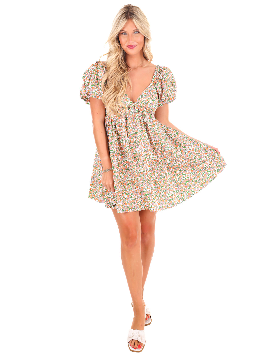 One Thing Right Floral Dress