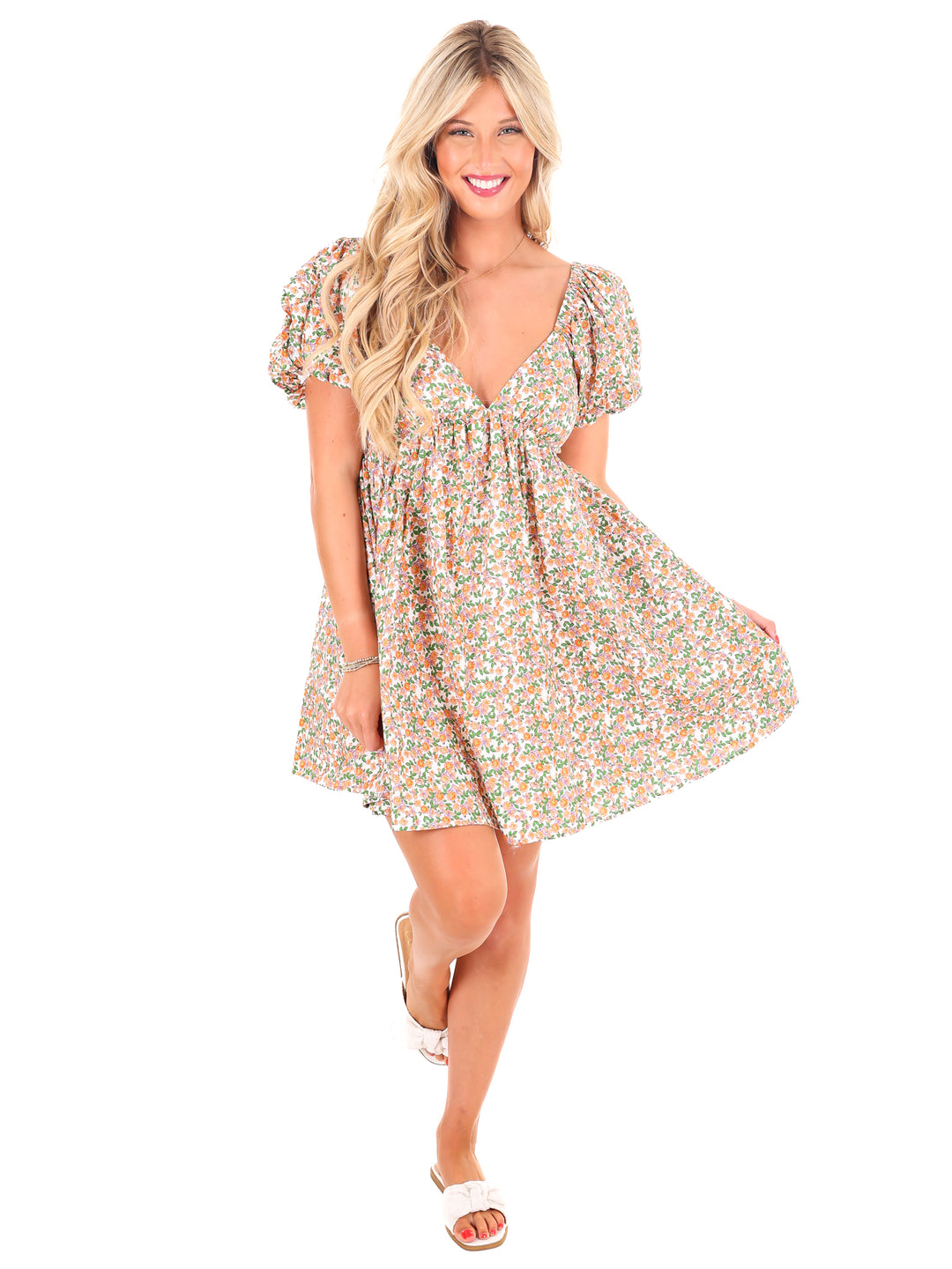 One Thing Right Floral Dress