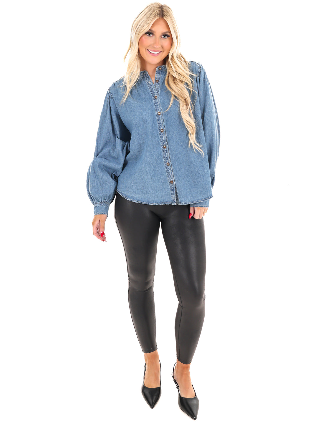 Front Runner Denim Top