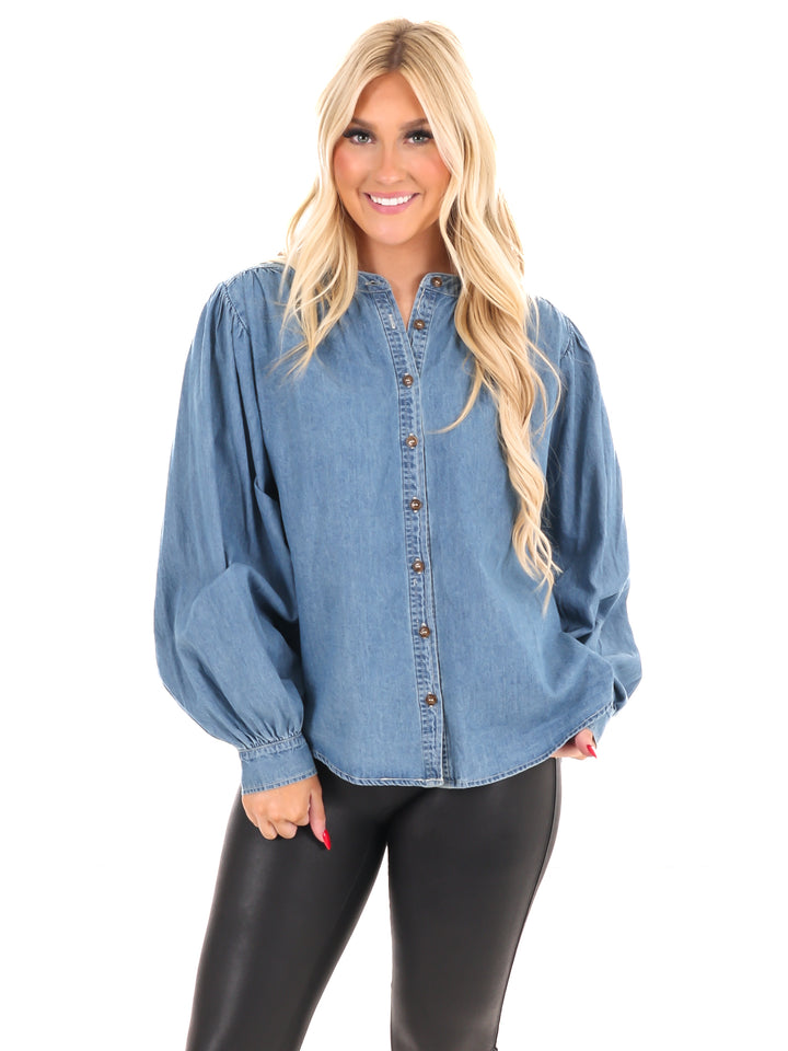 Front Runner Denim Top