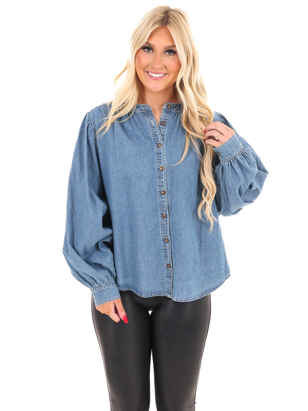 Front Runner Denim Top