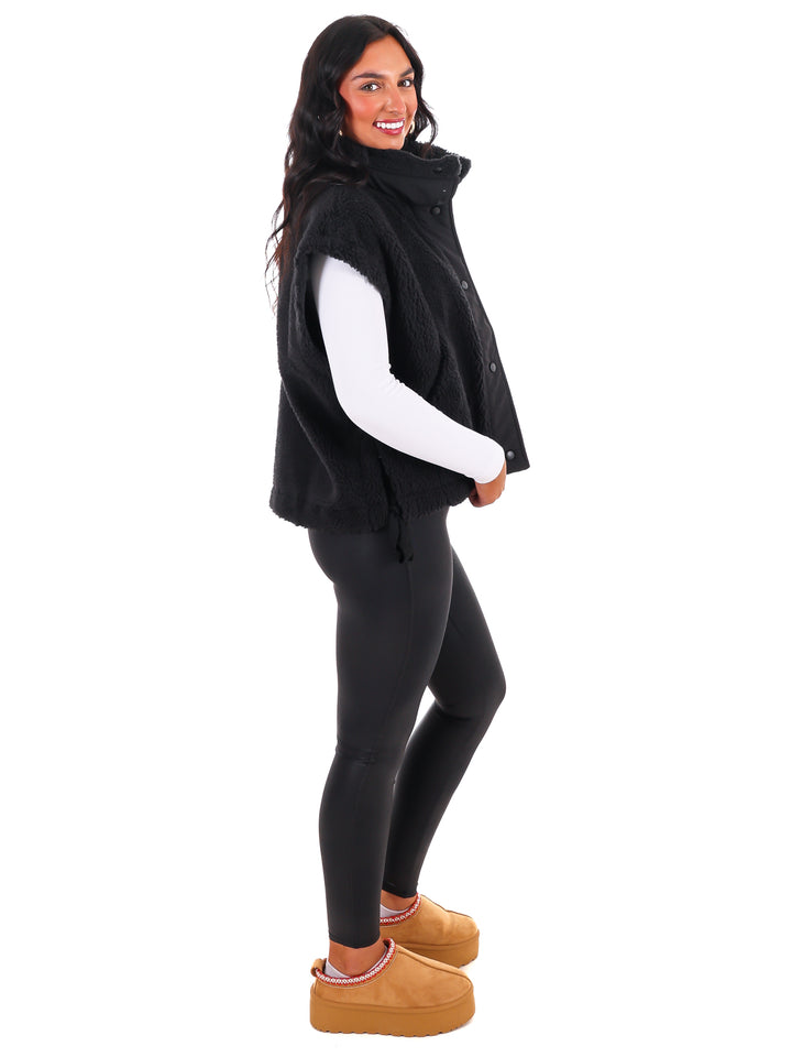 Comfort Zone Oversized Sherpa Vest Doorbuster