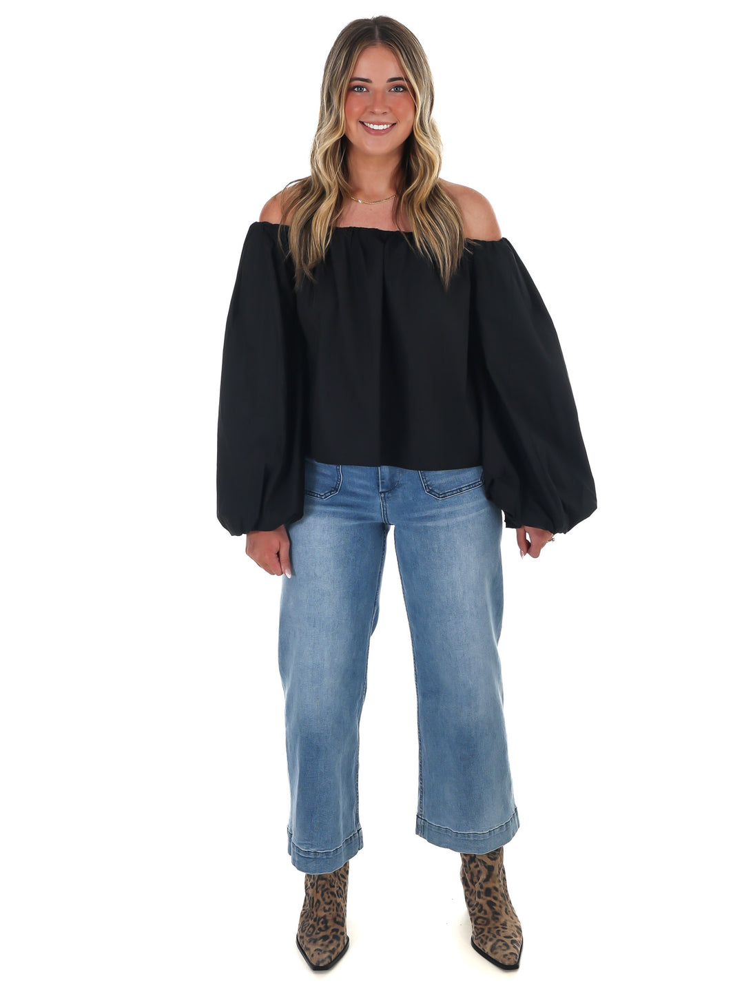 Cascade Off Shoulder Top