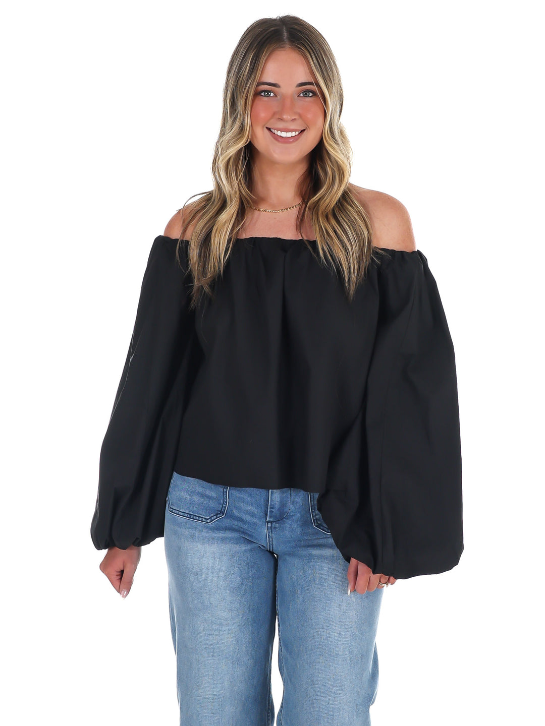Cascade Off Shoulder Top